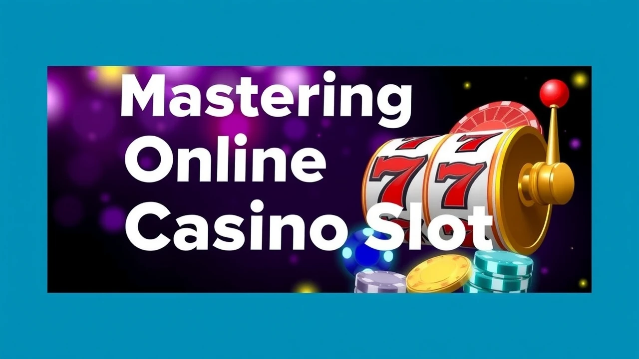 Mastering Online Casino Slots: Strategies Tailored for Every Player